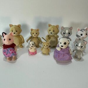 Mixed Figure L'il Woodzeez Critter Maple Town Honeybee Acres Lot